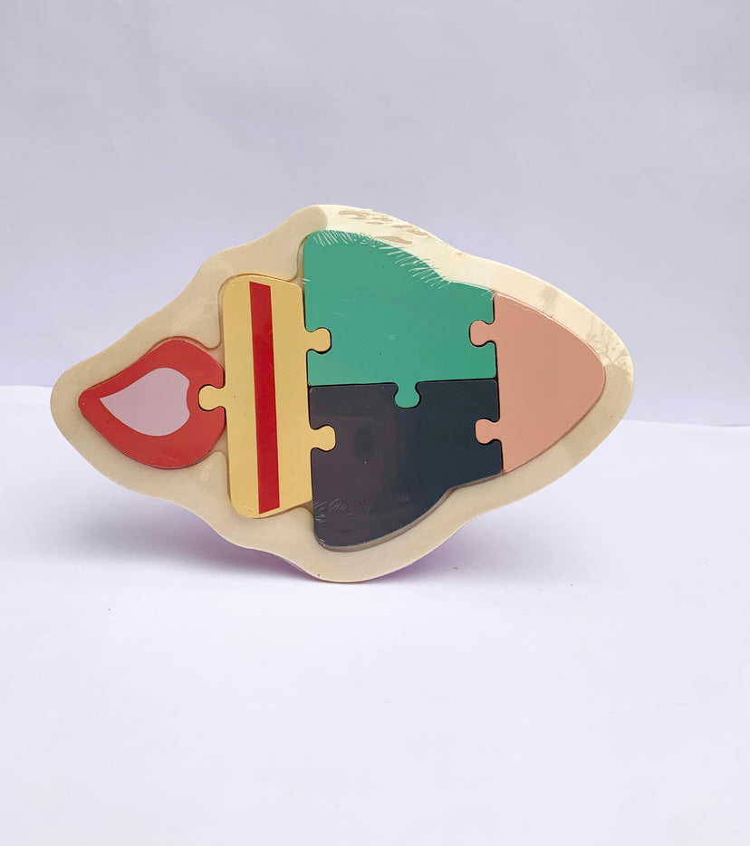 Mini Puzzle cohete - Chipaun Chipaun Chipaun
