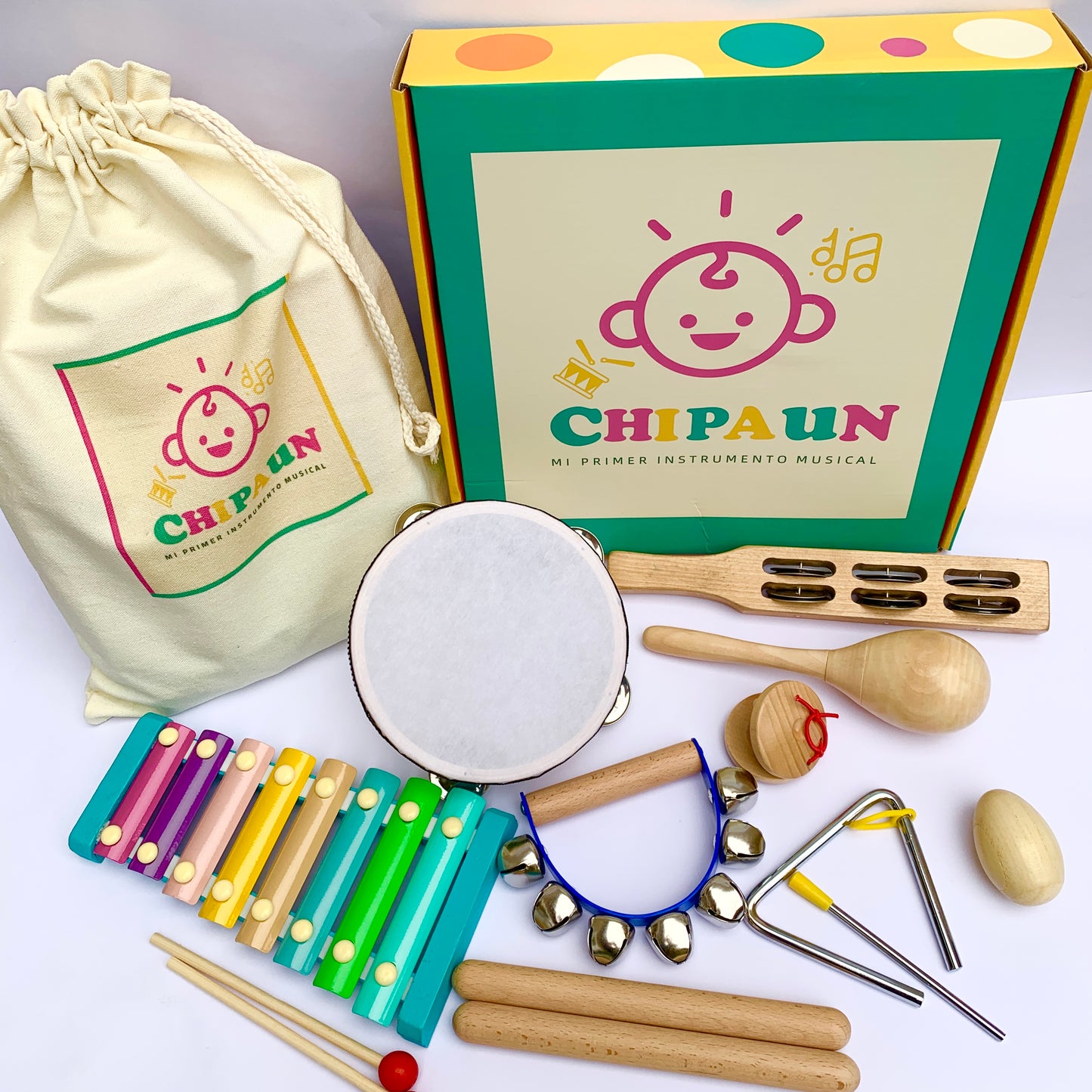 Set de instrumentos musicales - Chipaun Chipaun Chipaun