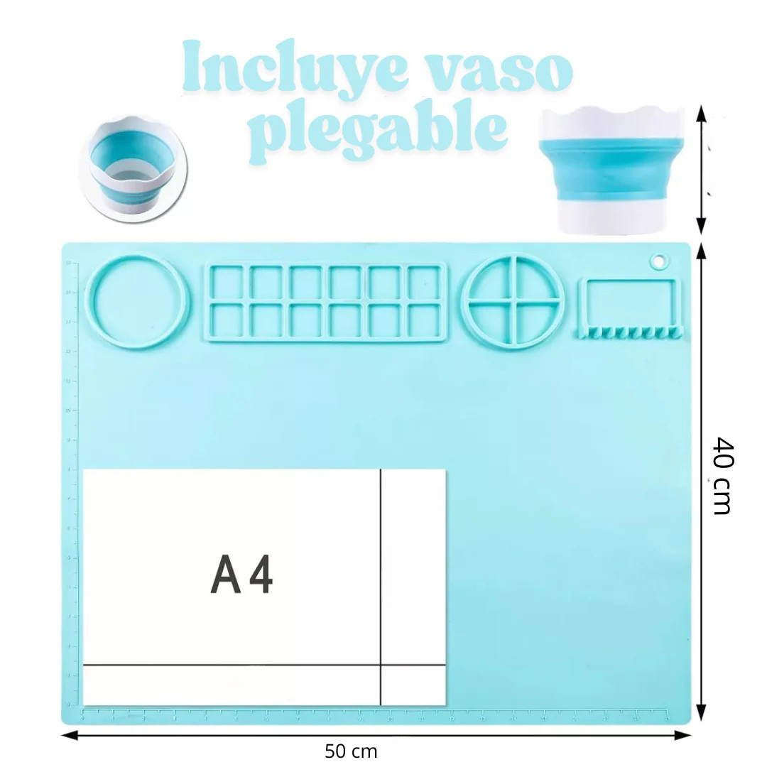 Tapete silicona manualidades