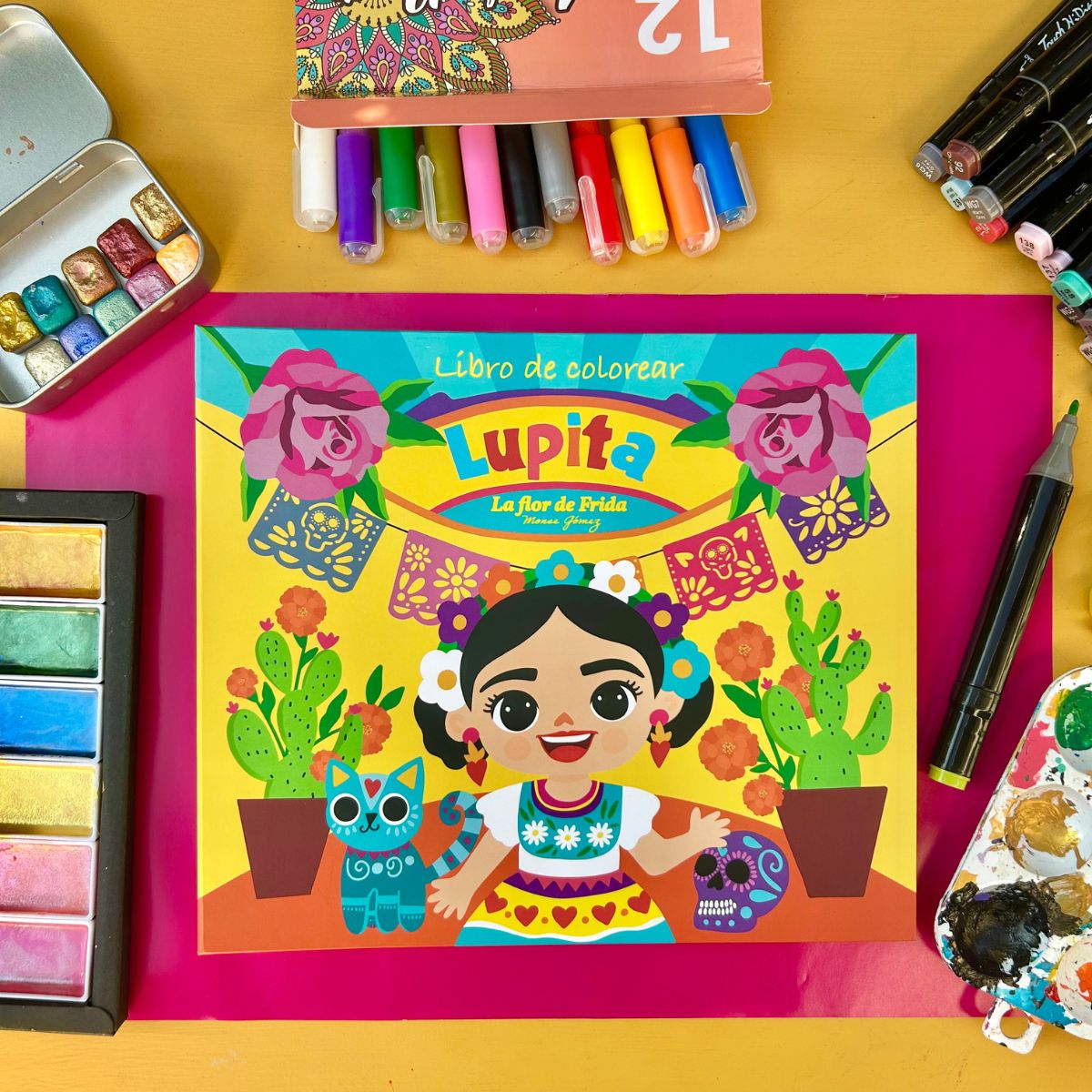 Libro de colorear-LUPITA