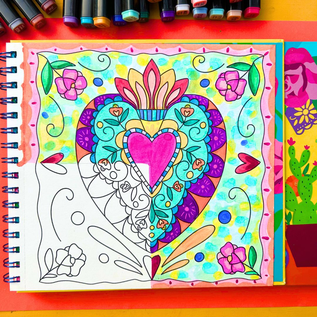 Libro de colorear-LUPITA