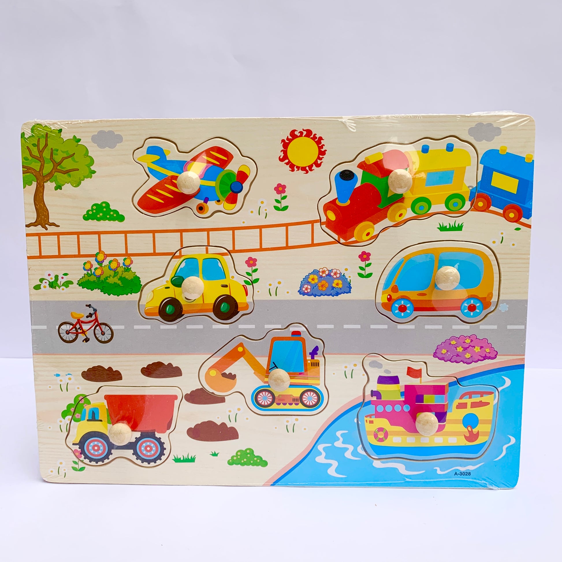 Puzzle transportes I - Chipaun Chipaun Chipaun